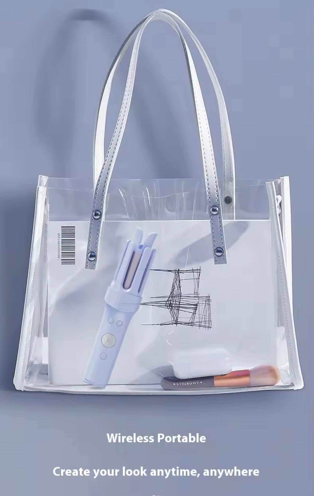 EVON automatic wireless hair curler